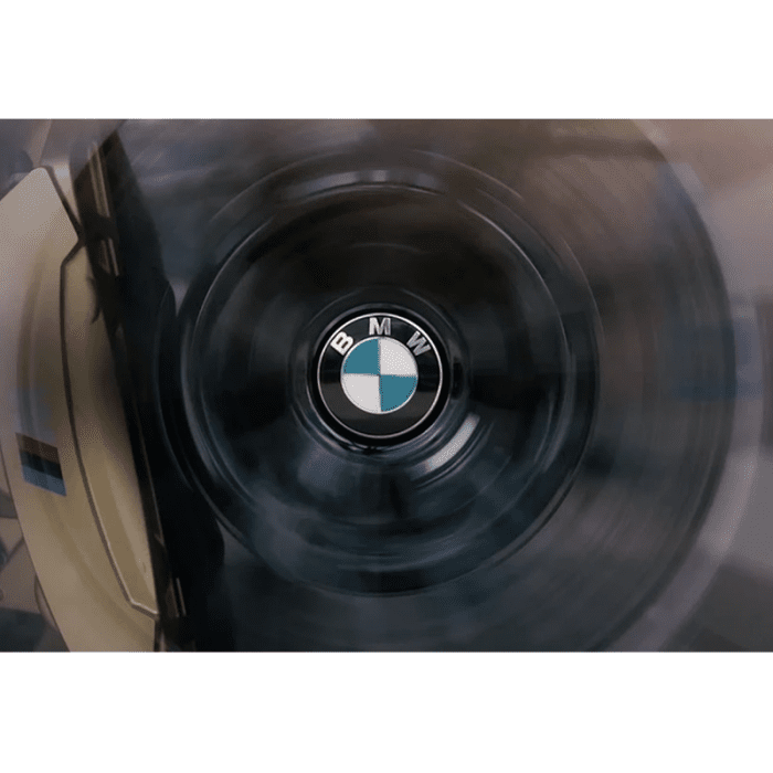 Set embleme fixe janta aliaj - Original BMW (BMW floating centre caps) - D=56 mm