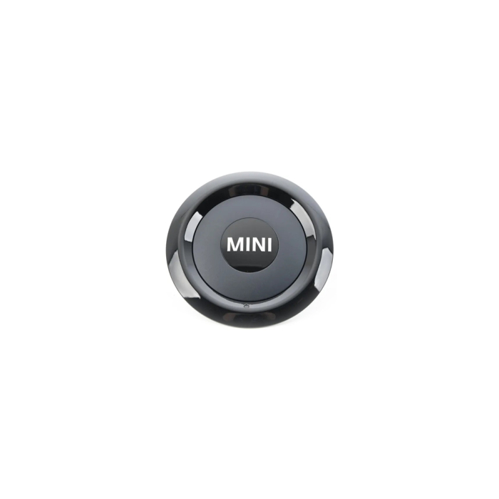 Capac butuc janta aliaj 17", Mini, Bicolor Negru Lucios/Negru Mat (Glossy Black / Black Matt) - Mini Cabrio R57, Clubman R55, Coupe R58, Roadster R59, R56
