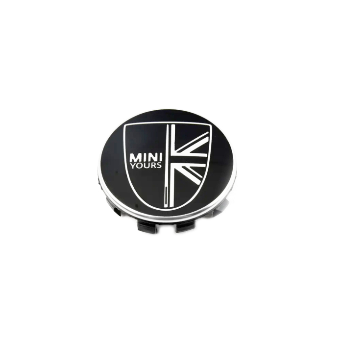 Capac butuc janta aliaj, "Mini Yours", Negru - Mini Cabrio F57, Clubman F54, Countryman F60, F55, F56