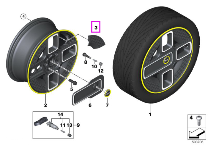 Insertie - BMW - Mini