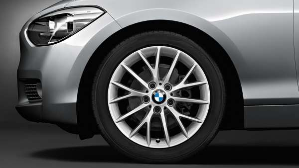 Janta aliaj usor - Y-Spoke 380 - Argintiu (Silver) - 7Jx17 ET:40 - BMW Seria 1 F20 F21, Seria 2 F22 F23	