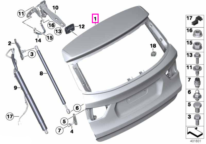 Haion - BMW X3 F25
