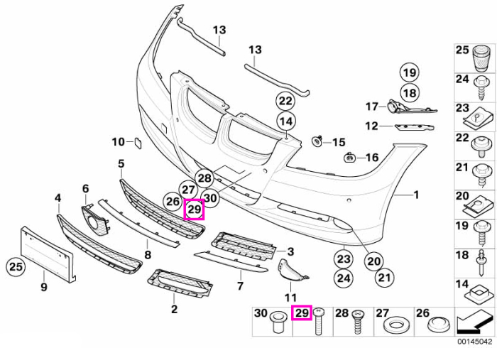 Surub, M5x20mm - BMW Seria 1 E81 E82 E87 E88, Seria 3 E90 E91 E92 E93, Seria 6 E63 E64, Z3 E36, Z4 E89 - BMW Motorrad R 80 GS, R 100 GS