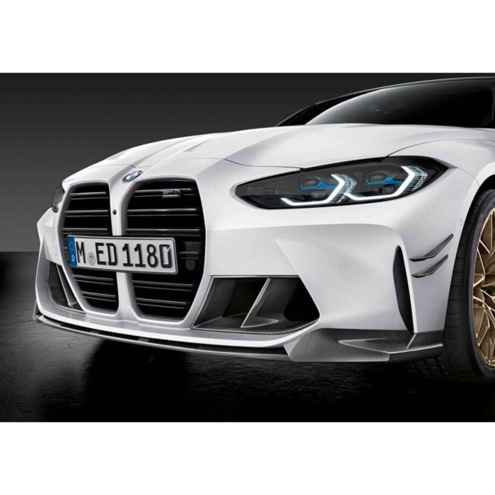 Ornament/Priza aer bara fata, dreapta, fibra de carbon, M Performance - BMW Seria 3 G80M3 G81M3, Seria 4 G82M4 G83M4	