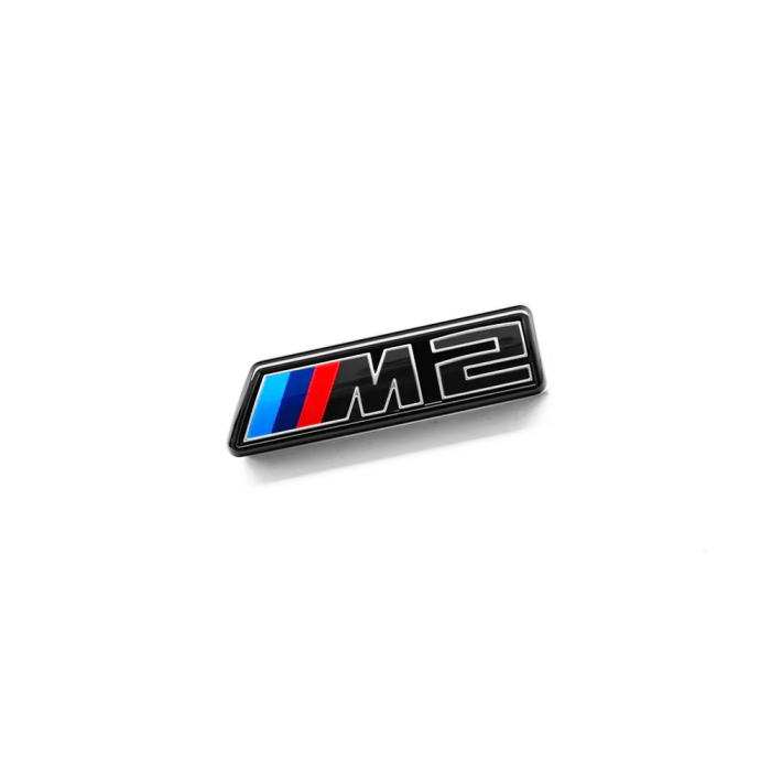 Emblema "M2" grila radiator, negru - BMW Seria 2 G87 M2