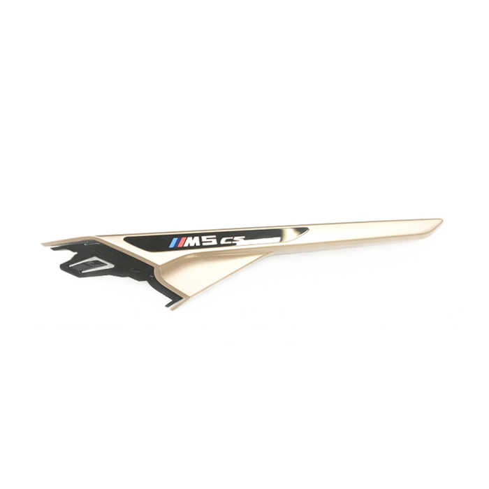Ornament aripa fata, dreapta, Auriu (Goldbronze) - BMW Seria 5 F90 M5 LCI - tip motor S63M