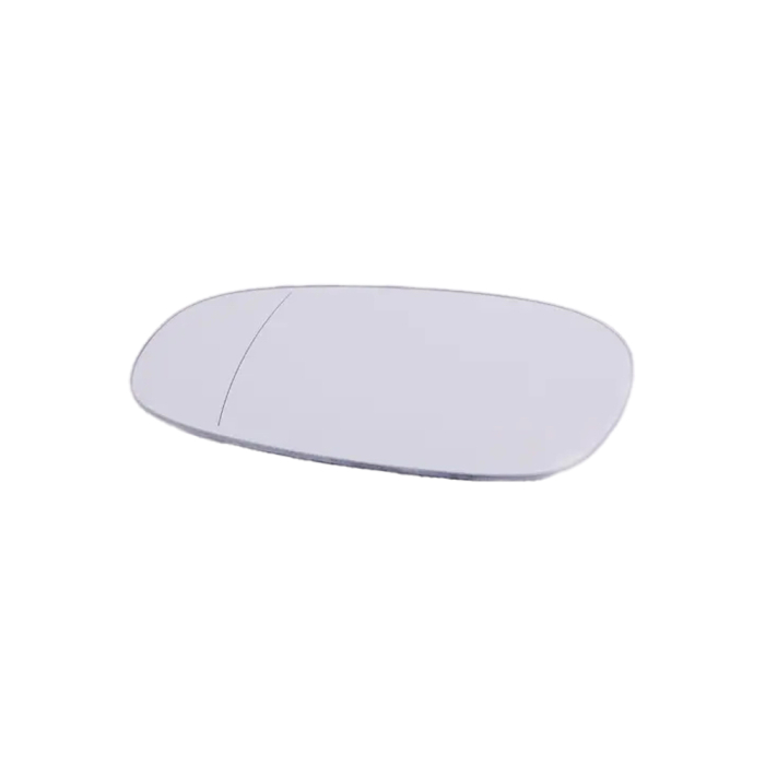 Geam cromat oglinda laterala exterioara, stanga, preechipare incalzire, asferic (wide-angle) - BMW Seria 1 E81 E82 E87 E88, Seria 3 E90 E91 E92 E93	