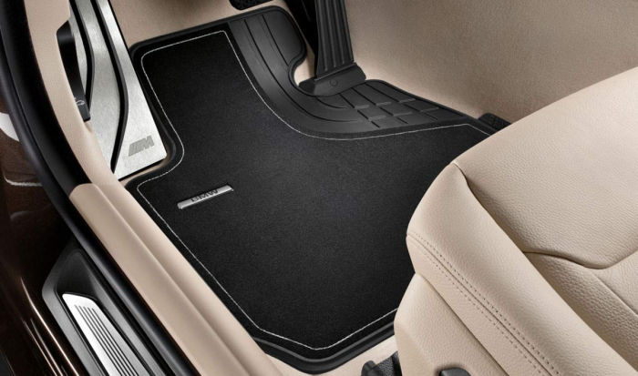Set covorase fata, Textil, LuxuryLine, Negru Antracit - BMW Seria 3 F30 F31 F34 F35 F80 M3