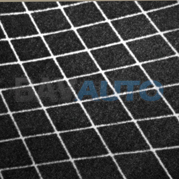 Set covorase textile spate - ESSENTIAL-BLACK - MINI F56 3 Usi
