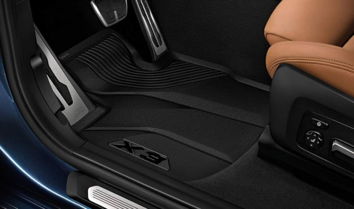 Set covorase fata/spate "All-Weather", Negru - BMW iX3 G08, X3 G01 F97M - RHD (Volan pe partea dreapta)