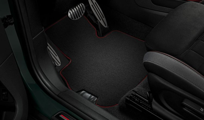 Set covorase fata JCW, Textil , Negru - Mini Clubman F54