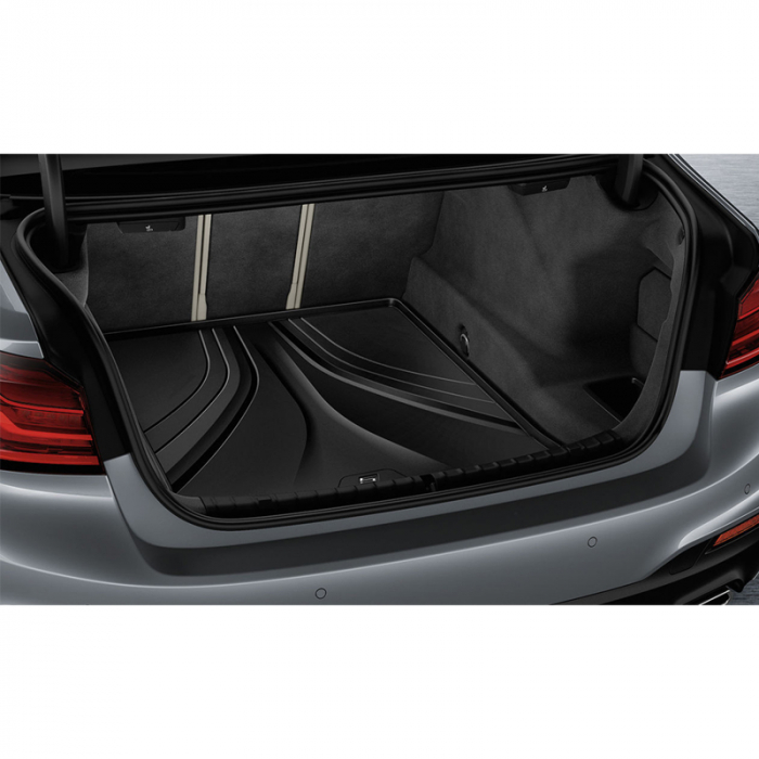 Tava/Covor portbagaj, BasisLine, Negru Antracit - BMW Seria 5 G30 Plug-in-Hybrid