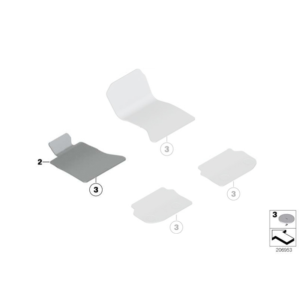 Covoras zona sofer, Velur, Bej (Veneto Beige) - BMW Seria 5 F10 F11 F18
