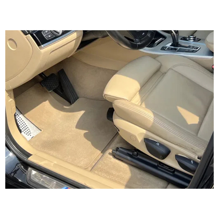 Covoras zona sofer, Velur, Bej (SandBeige) - BMW Seria 7 E38