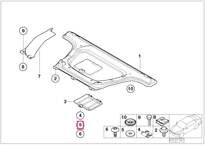 Inel elastic D=12MM - BMW - Mini