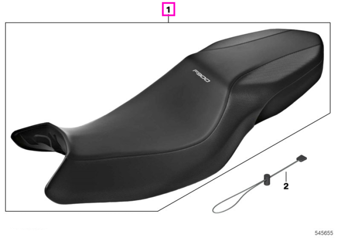 Sa confort - BMW Motorrad K83 (F 900 R), K84 (F 900 XR)
