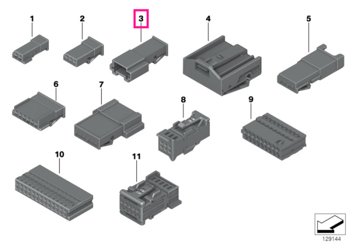Terminal universal 3 POL. - BMW