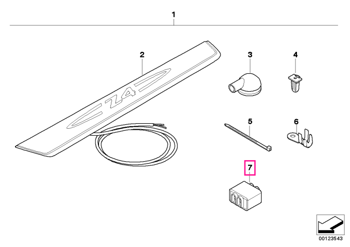 Conector electric, dublu - BMW - Mini 