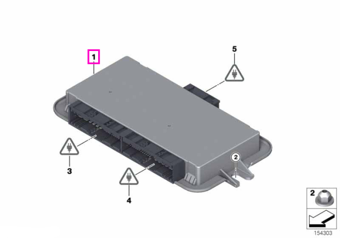 Modul electronic comanda FRM3 - BMW X5 E70, X6 E71 E72