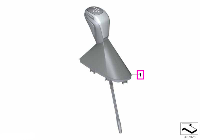 Selector viteze cutie automata - BMW X1 F48 F49, X2 F39