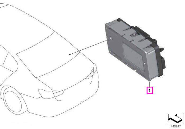 Cutie distributie curent, modul LIN, varianta MID - BMW Seria 2 G42 G87 M2, Seria 3 G20 G21 G28, Seria 4 G22 G23 G26, Seria 5 G30 G31 G38, Seria 6 G32, Seria 7 G12, Seria 8 G14 G15 G16, X3 G01 G08, X4 G02, X5 G05 X5L G18, X6 G06, X7 G07