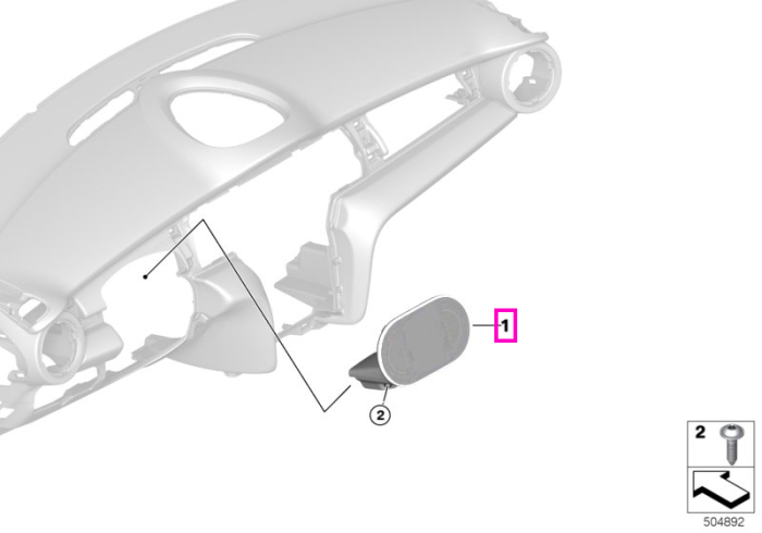 Ceasuri bord - Mini Cabrio F57 BEV, F56 BEV - tip motor IB1