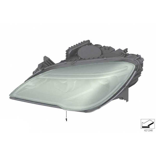 Far LED, AHL, stanga - BMW Seria 6 F06 F12 F13