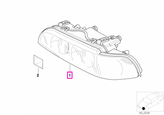 Far dreapta - BMW Seria 5 E39