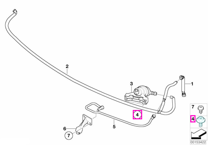 Surub fixare faruri/ornamente - BMW Seria 1 E81 E87, Seria 3 E46, Seria 5 E39, Seria 7 E65 E66, X5 E53