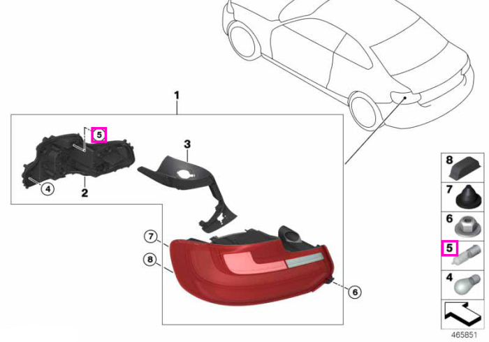 Bec longlife H21W, 12V 21W - BMW Seria 1, Seria 2, Seria 3, Seria 4, Seria 5, Seria 7, MS BMW Motorsport, X3, X4, X6, Z4, Z8 - Mini Countryman - BMW Motorrad K44 (K 1200 GT, K 1300 GT)