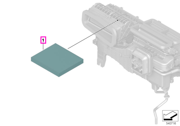 Microfiltru habitaclu - Mini Aceman J05, Cooper J01