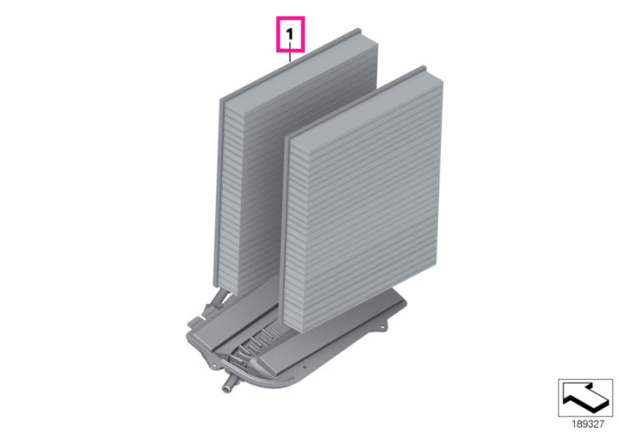 Microfiltru aer conditionat - Carbon - BMW Seria 5 F07, F10, F11, Seria 6 F06, F12, F13, Seria 7 F01, F02, F04