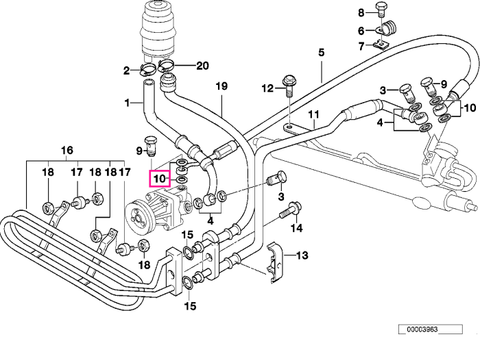 Inel garnitură D=7,65MM - BMW