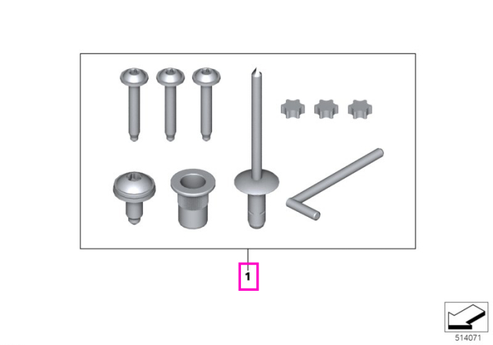 Kit retrofit protectie antifurt senzor frontal - BMW Seria 1, Seria 2, Seria 3, Seria 4, Seria 5, Seria 6, Seria 7, Seria 8, iX3 G08, X3 G01 G08 F97 M, X4 G02 F98 M, X5 G05 F95 M, X6 G06 F96 M, X7 G07