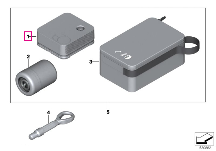 Compresor BMW Mobility System, 12V - BMW - Mini
