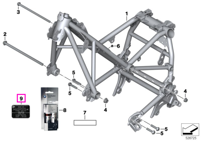Eticheta instructiuni nivel zgomot, ECE, 100 kW - BMW Motorrad K50 (R 1250 GS) - tip motor A74