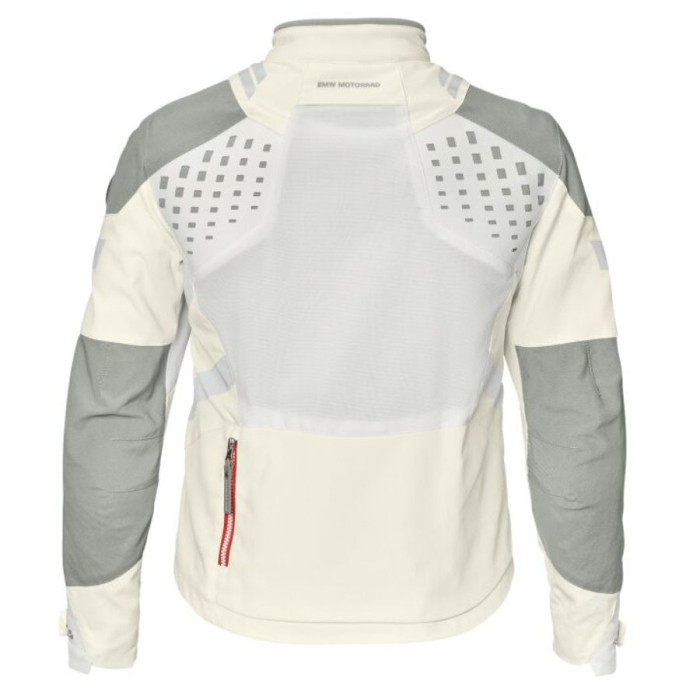 Geaca moto Aravis AIR pentru femei, alb-crem - BMW Motorrad - marime 38