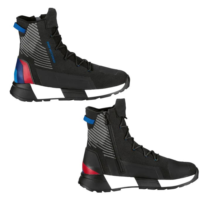Pantofi sport moto KnitRace, unisex, negri - BMW Motorrad - marime 40