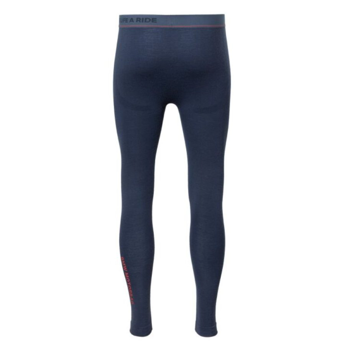 Pantaloni functionali termoactivi, barbat, bleumarin, lana merinos - BMW Motorrad - marime XL