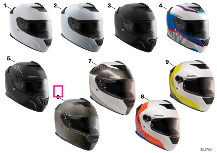 Casca Street X, gri mat - BMW Motorrad - marime 57/58