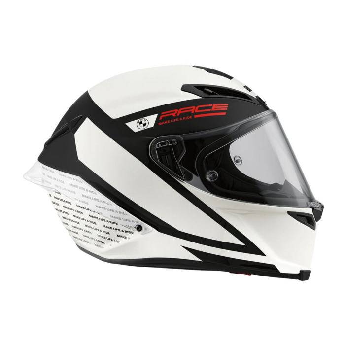 Casca BMW M Pro Race ECE Curbs, Alb (White), 57/58 - BMW Motorrad