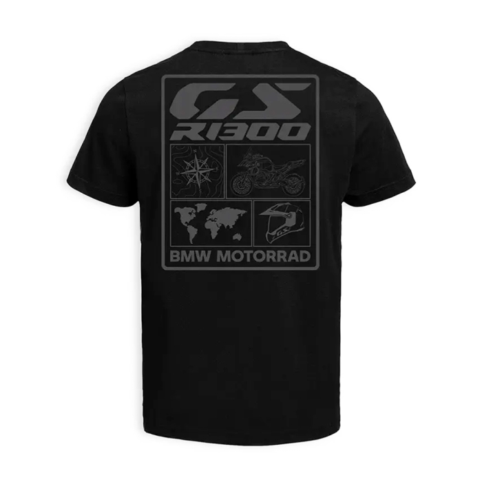 Tricou GS Adventure, barbat, negru - BMW Motorrad - marime XL