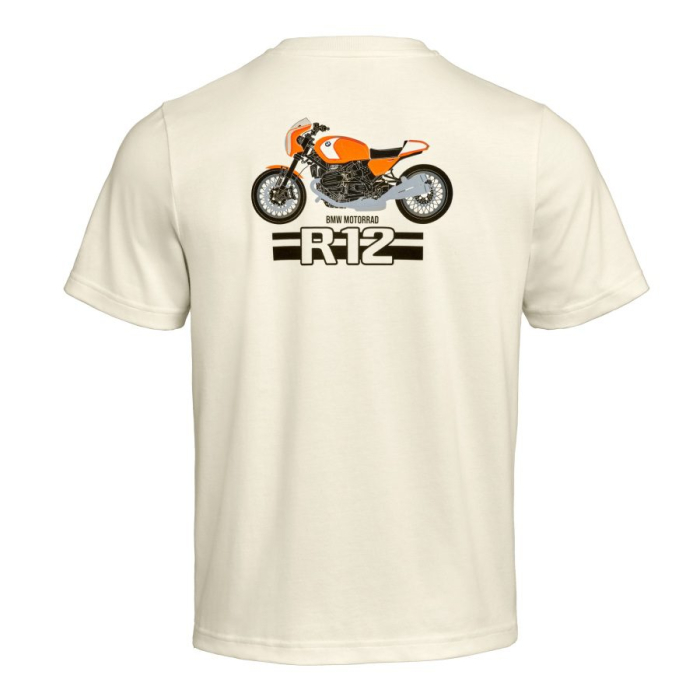 Tricou R 12 S, barbat, alb - BMW Motorrad - marime XL