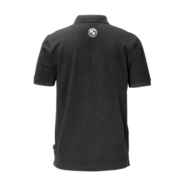 Tricou polo, barbat, negru, bumbac - BMW Motorrad - marime XL