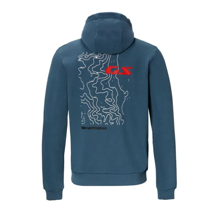 Hanorac cu fermoar GS, unisex, albastru - BMW Motorrad - marime XL