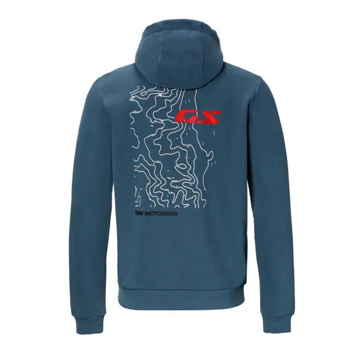 Hanorac cu fermoar GS, unisex, albastru - BMW Motorrad - marime 2XL