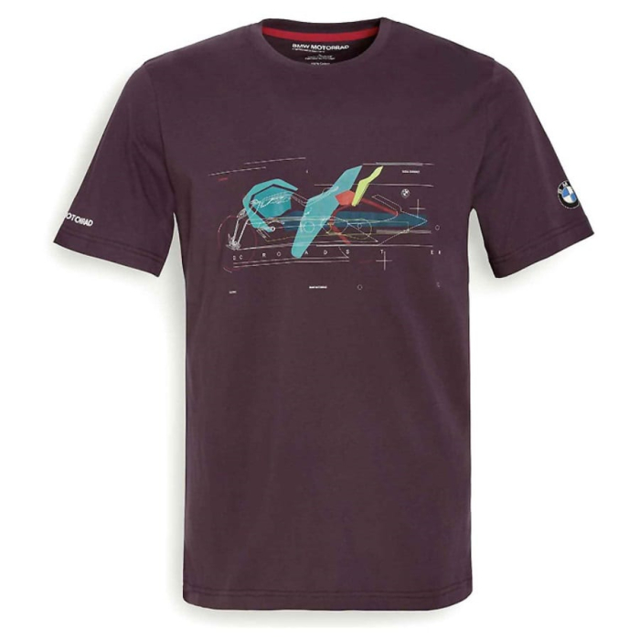 Tricou DC Roadster, unisex, mov - BMW Motorrad - marime 2XL