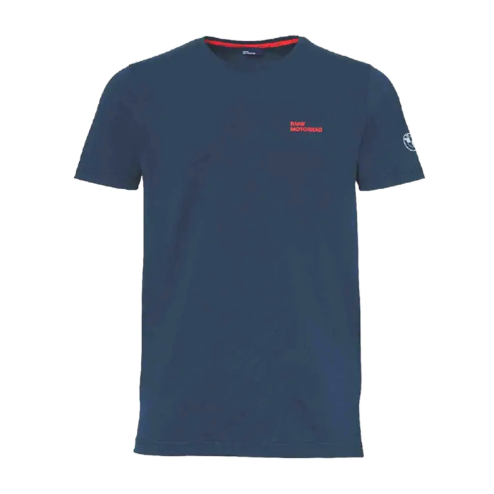 Tricou Make Life a Ride, barbat, bleumarin/rosu - BMW Motorrad - marime L
