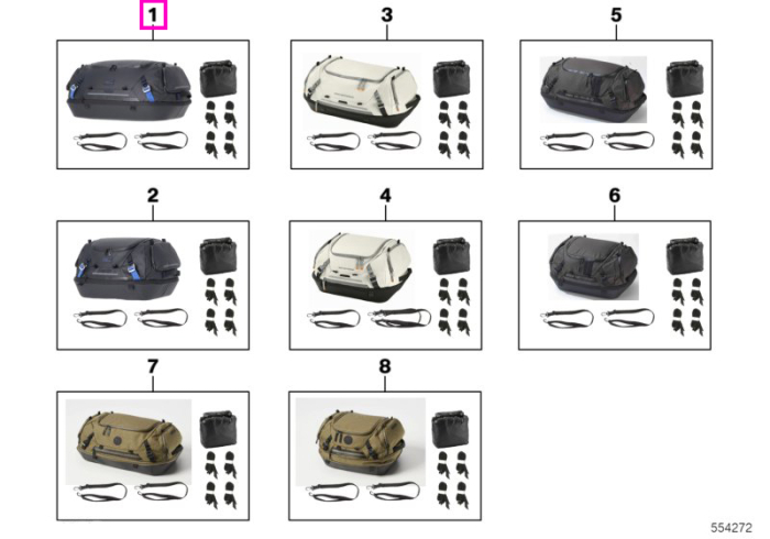 Geanta spate moto Black Collection, mare, neagra - BMW Motorrad K02, K03, K06, K07, K08, K09, K18, K19, K25, K26, K27, K40, K43, K49, K50, K51, K52, K53, K54, K69, K70, K71, K72, K73, K75, K80, K81, K82, K83, K84, KA1, KA2, KA3, KA4, KA5, KD1, KM9