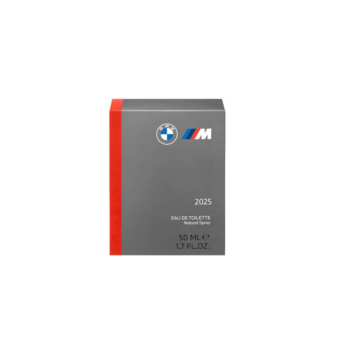 BMW M Eau de Toilette 2025, parfum unisex, 50 ml, rosu